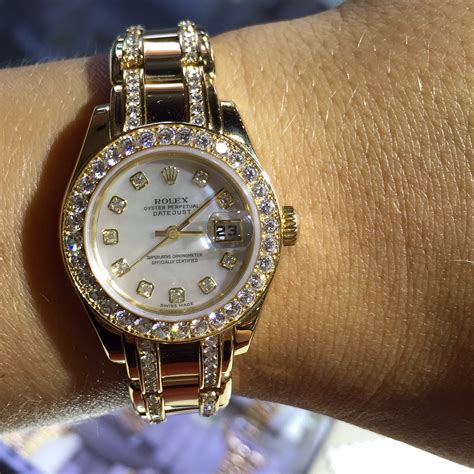 diamond rolex ladies|ladies diamond Rolex for sale.